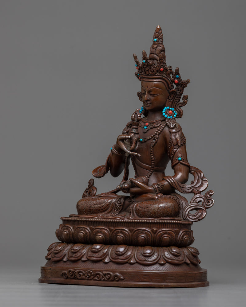 vajrasattva-oxidized sculpture