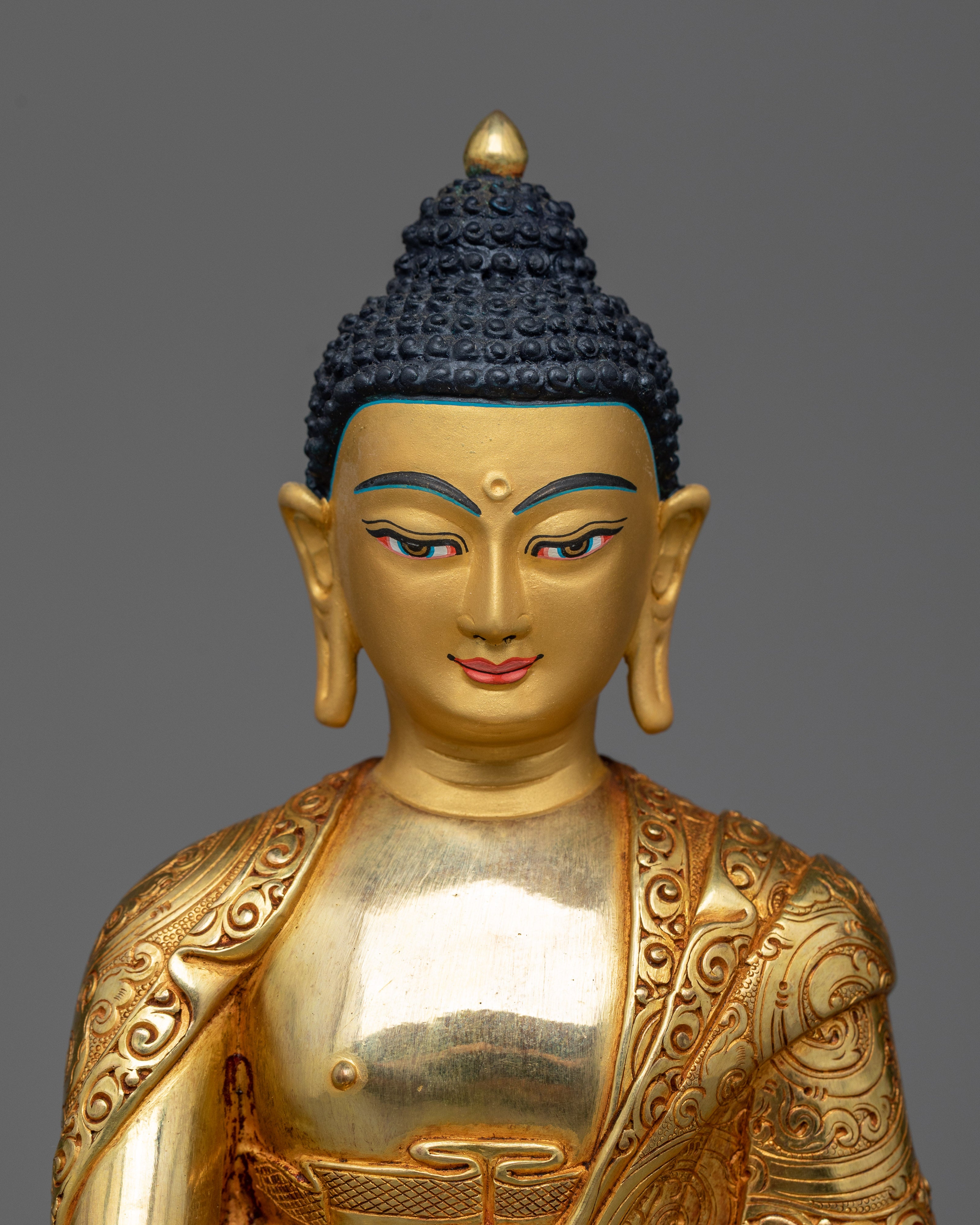 Three main Buddha Statue Set | Shakyamuni, Bhaisajyaguru, Amitabha Buddha Set Sculpture