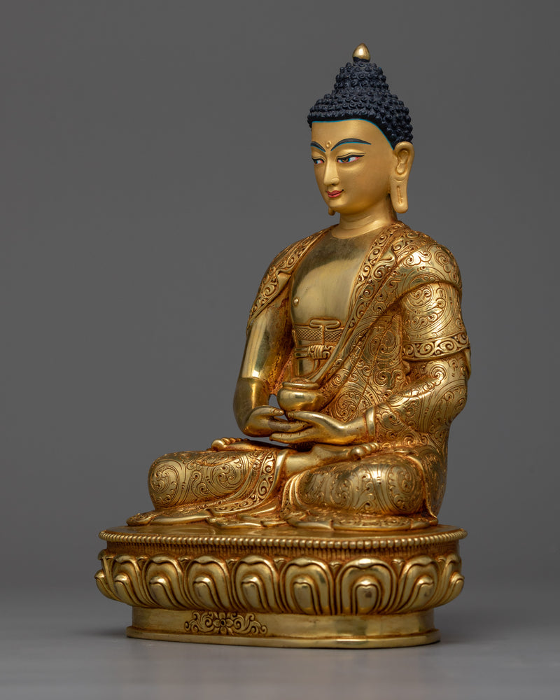 amitabha-buddha-sculpture-for-buddhist-shrine