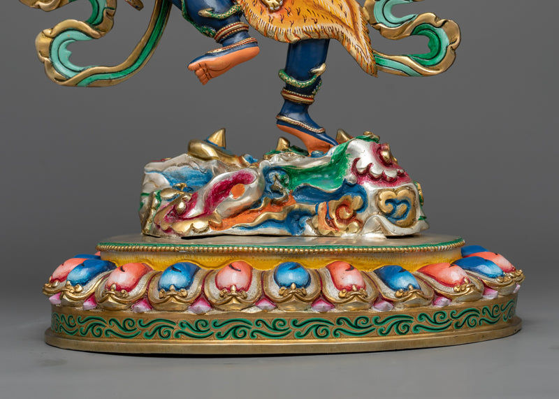 Ucchusma Statue in 24K Gold | Emblem of Purification and Power