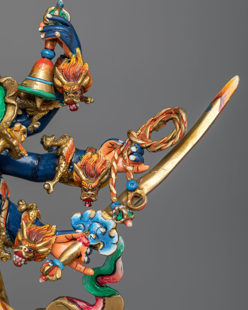 Ucchusma Statue in 24K Gold | Emblem of Purification and Power