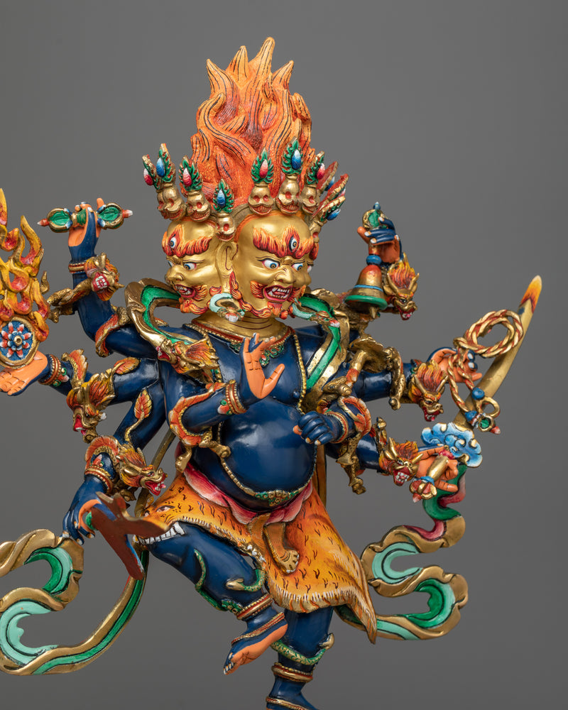 Ucchusma Statue in 24K Gold | Emblem of Purification and Power