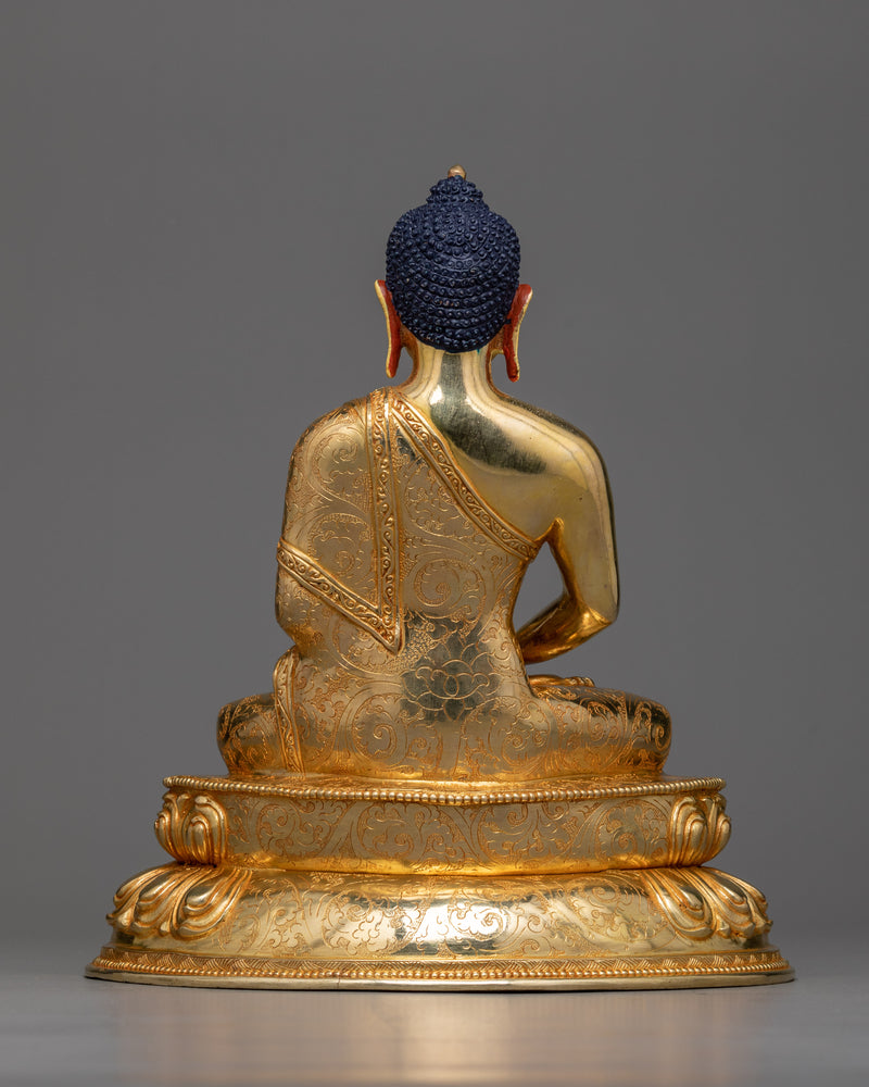 Amitabha Buddha Tượng in 24K Gold | A Beacon of Infinite Light and Compassion
