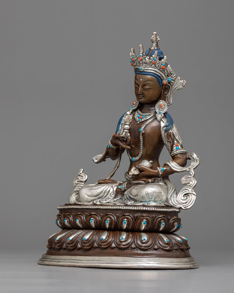 vajrasattva-chocolate oxidized sculpture