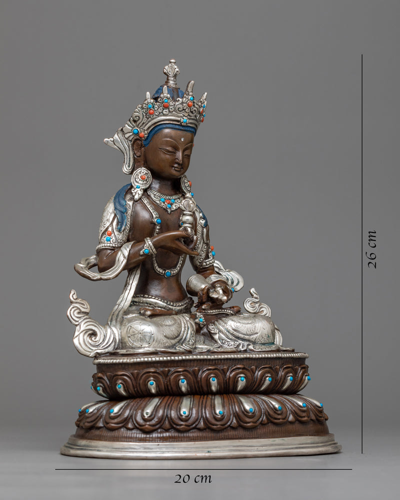 vajrasattva-chocolate oxidized sculpture