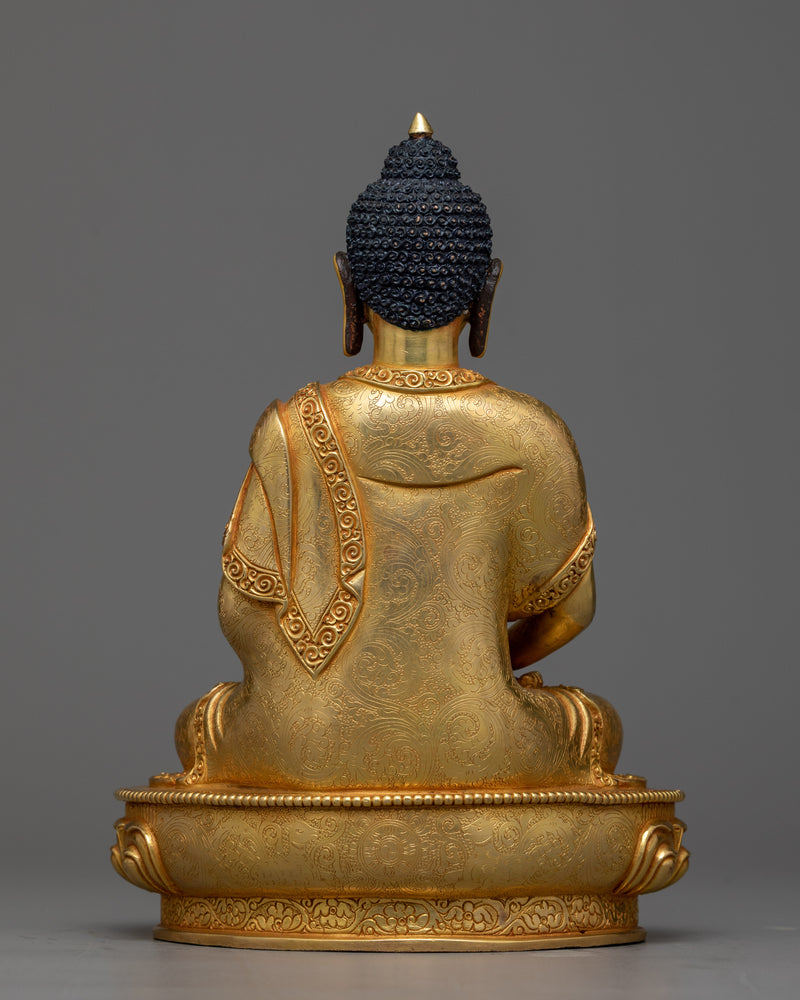 9-Inch Amitabha Buddha Statue | Himalayan Buddhist Artwork