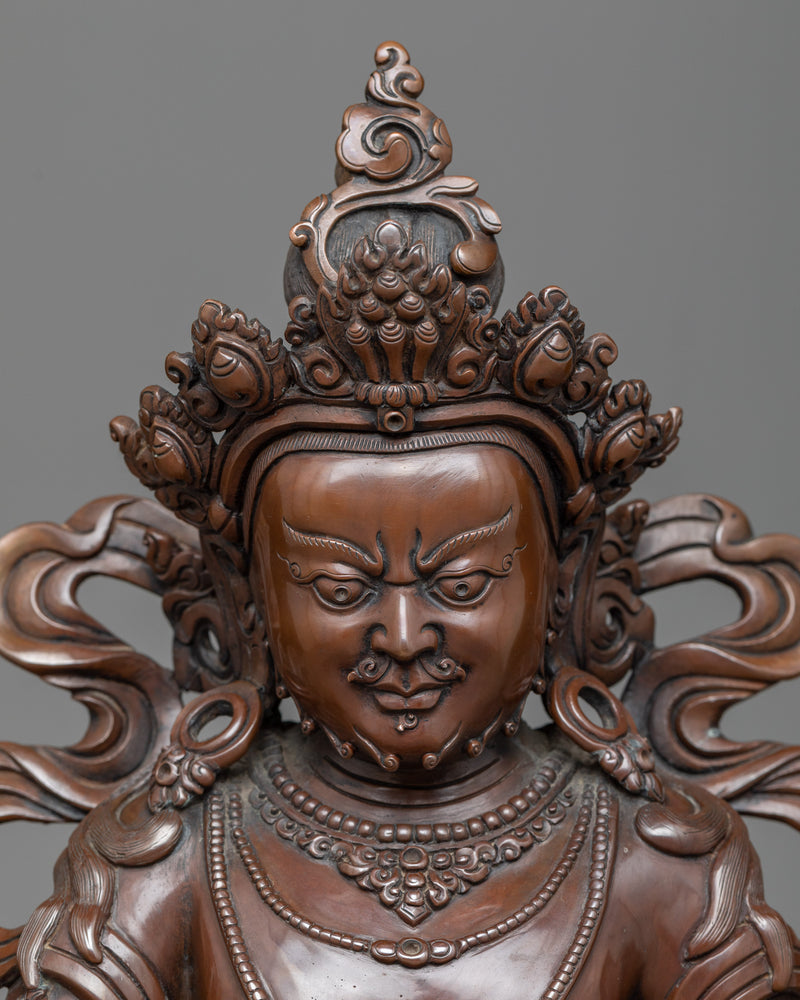 dzambhala-chocolate statue
