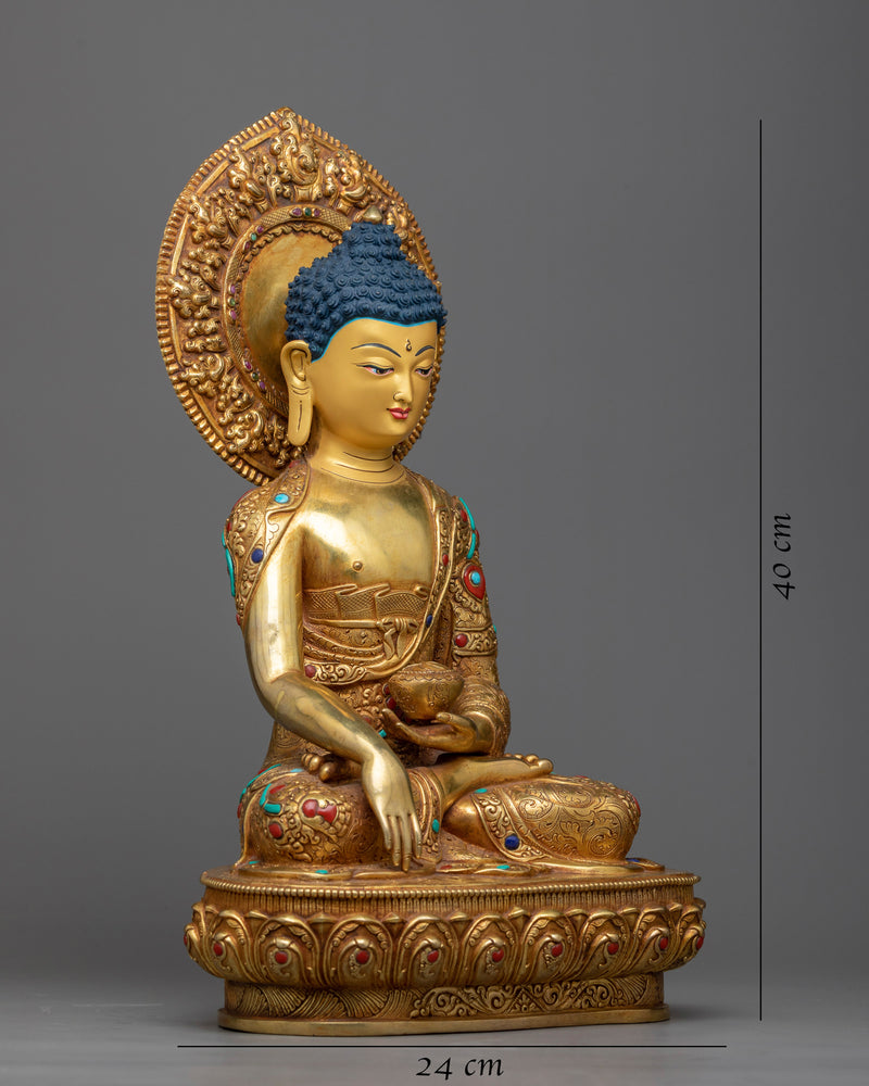 shakyamuni-buddha-gilt-sculpture