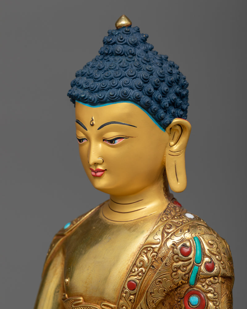 shakyamuni-buddha-gilt-sculpture