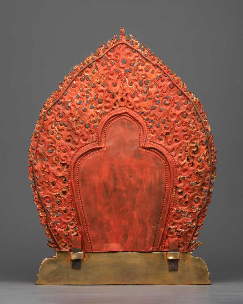 Vajrabhairava Statue in 24K Gold | The Fierce Manifestation of Manjushri