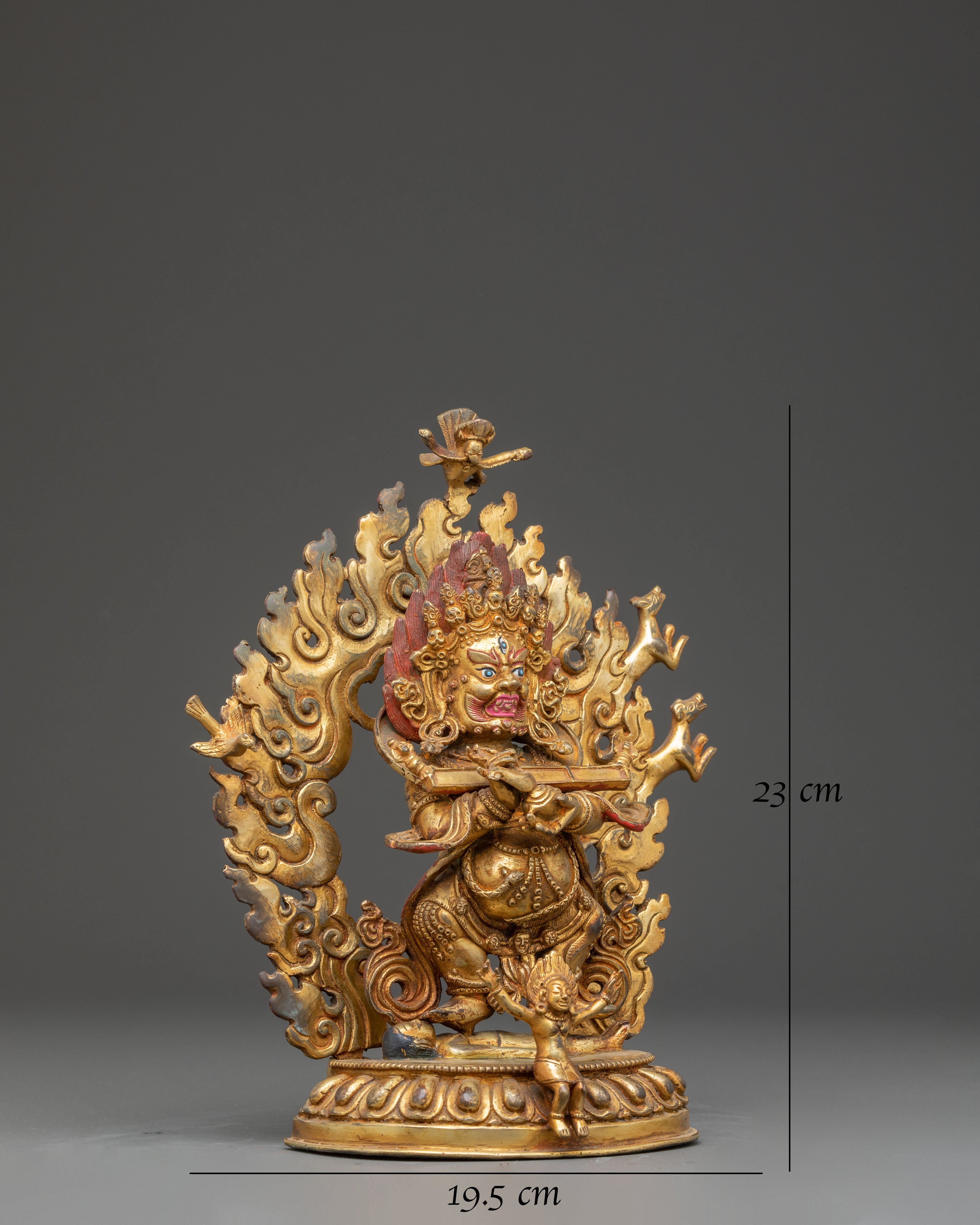 Golden Sakya Mahakala Artwork 
