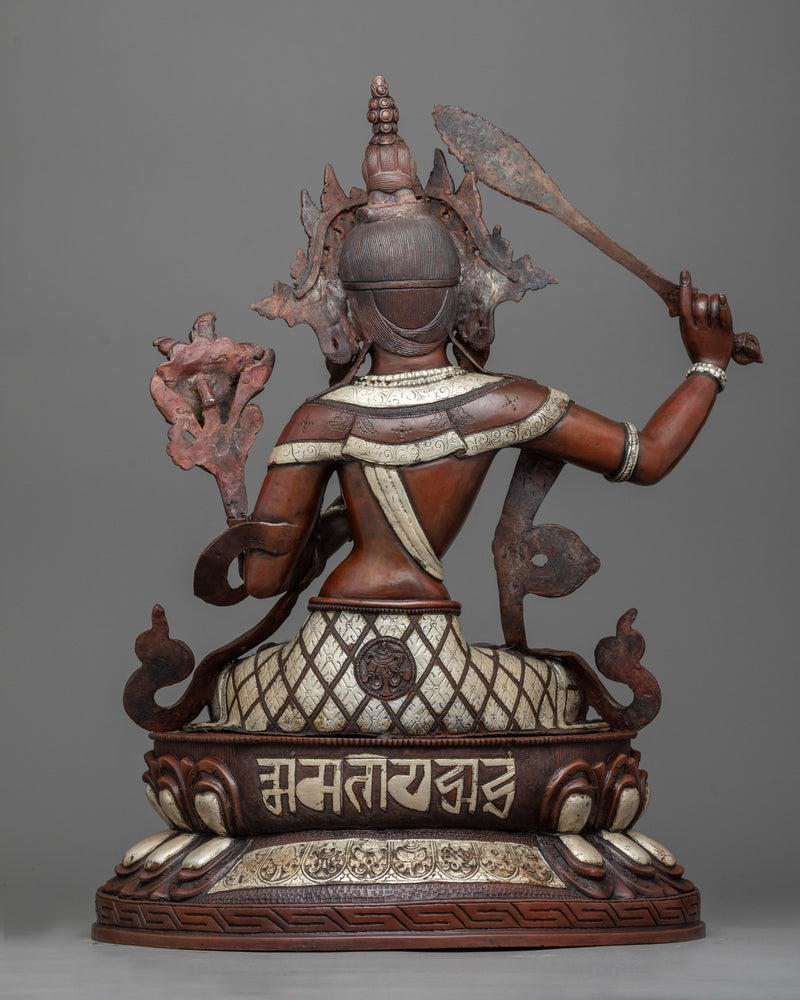 Deity Manjushri Statue | Embodiment of Divine Wisdom