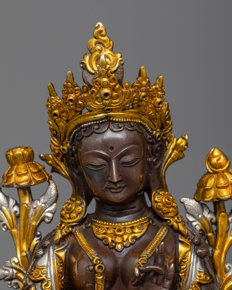 arya-green-tara-statuette 