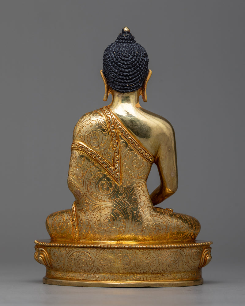 Infinity Light Buddha Statue | A Gilded Beacon of Eternal Illumination