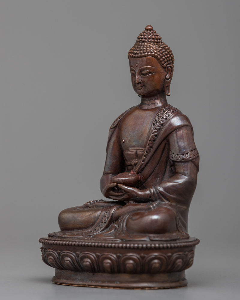 machine-made amitabha-buddha statue