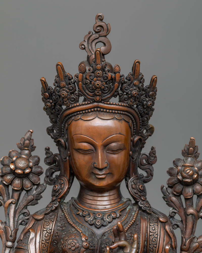 green-tara-buddha-sculpture