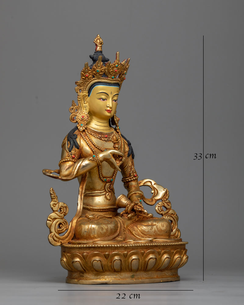 vajrasattva-copper-sculpture