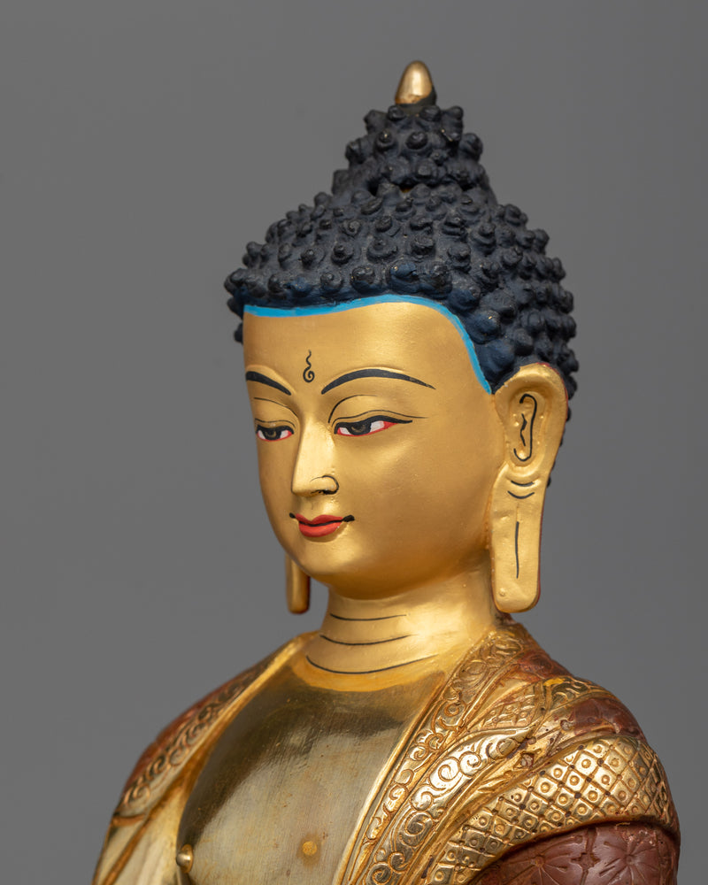 Amitabha Infinite Light Buddha Statue | 24K Gold Gilded Beacon of Boundless Light