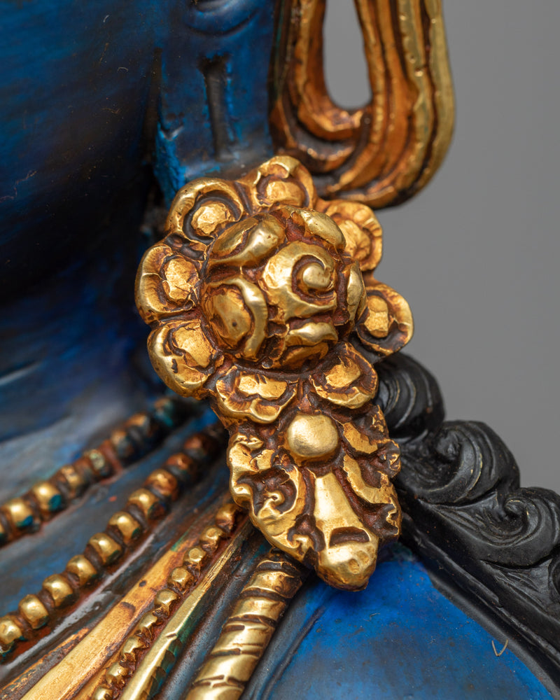 Amogasiddhi Buddha Statue | 24K Gold Gilded Embodiment of Fearlessness