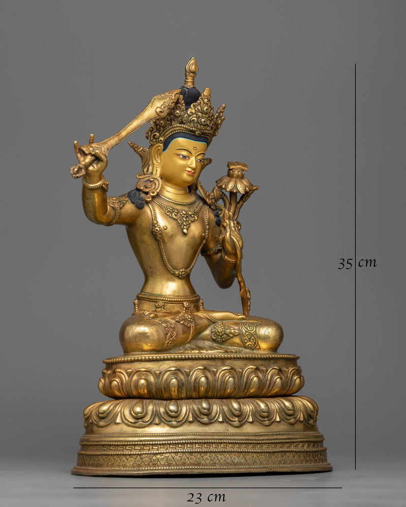 bodhisattva-manjushri-statue-for shrine