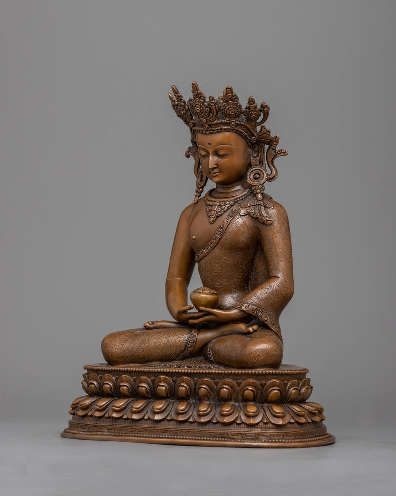Crown buddha amitabha 