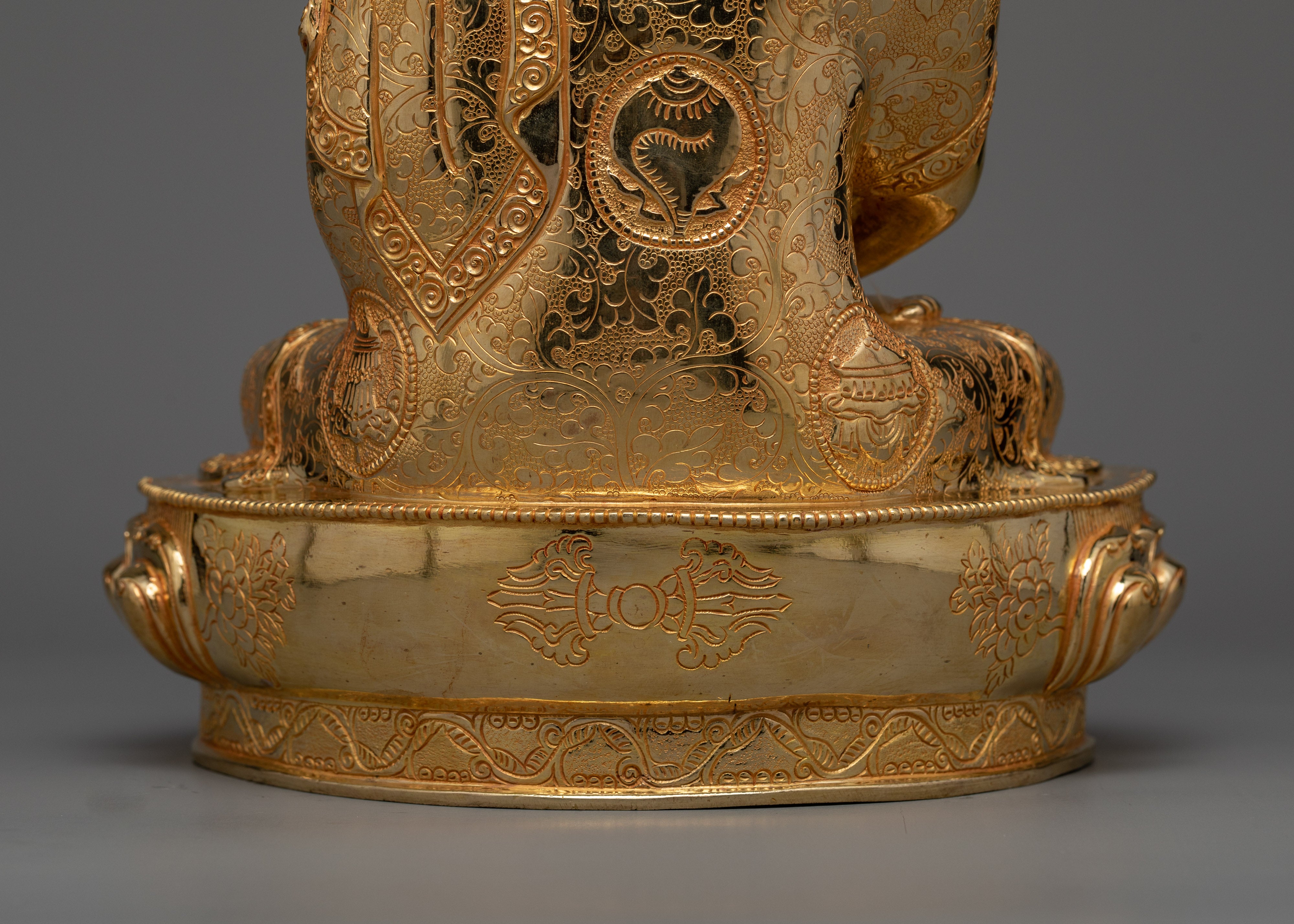 Beautiful Buddha Amitabha Statue | 24K Gold Gilded Vision of Infinite Light