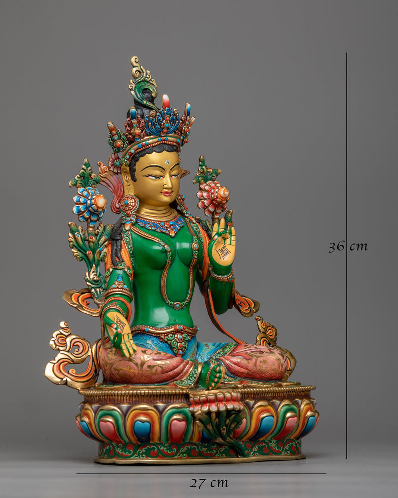 Bodhisattva green-tara