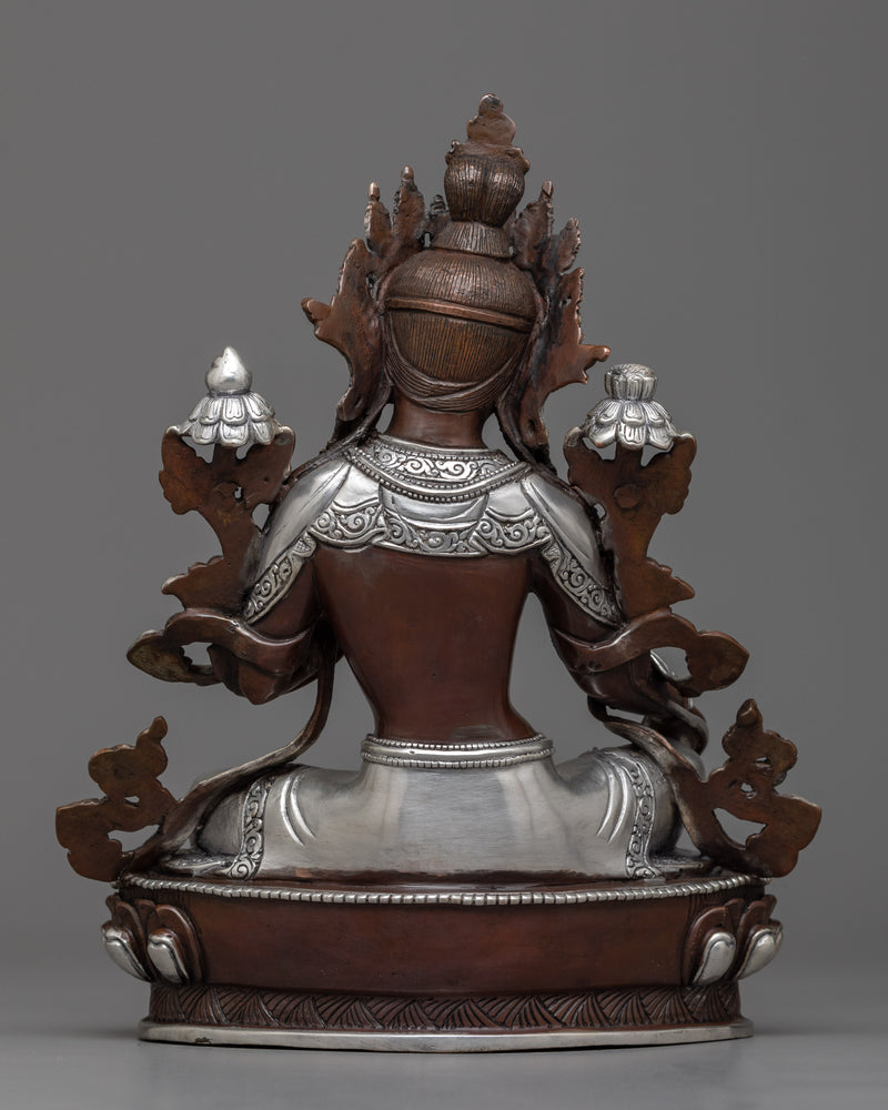 Bodhisattva Green Tara Sculpture | Symbol of Active Compassion