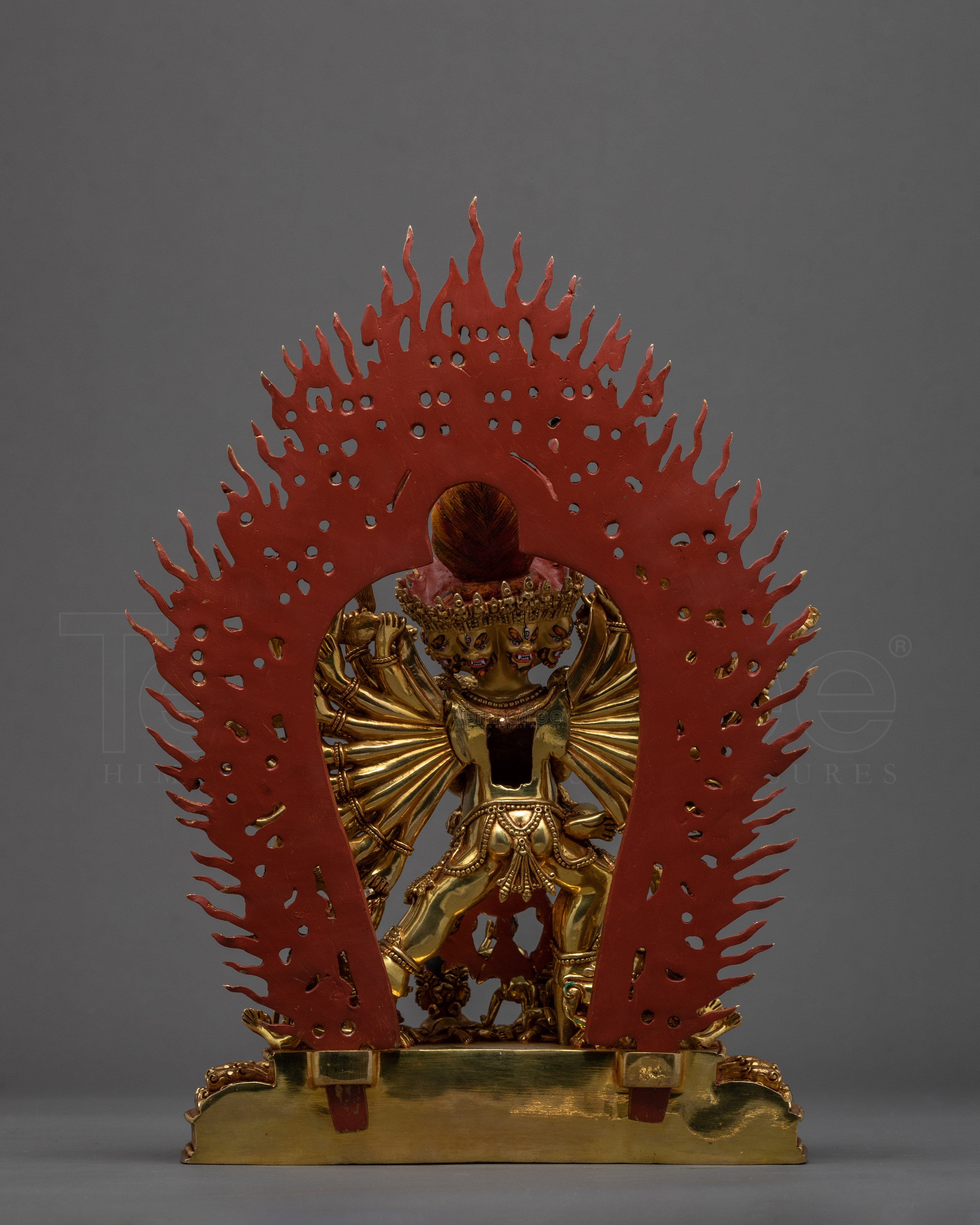 Yamantaka With Consort | Buffalo Headed Deity | Buddhist Statue