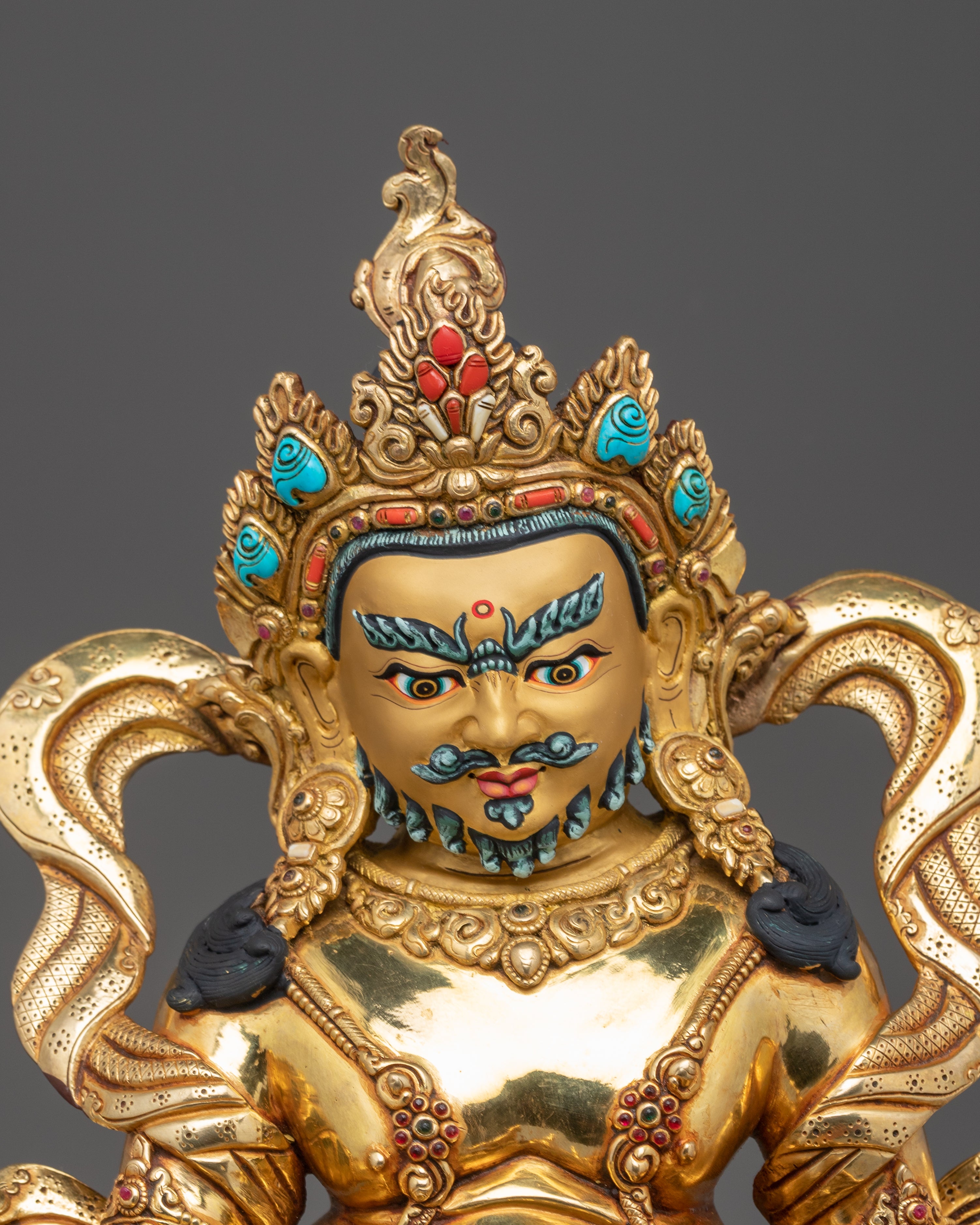 Statue of Wealth Icon Dzambhala | Symbol of Abundance