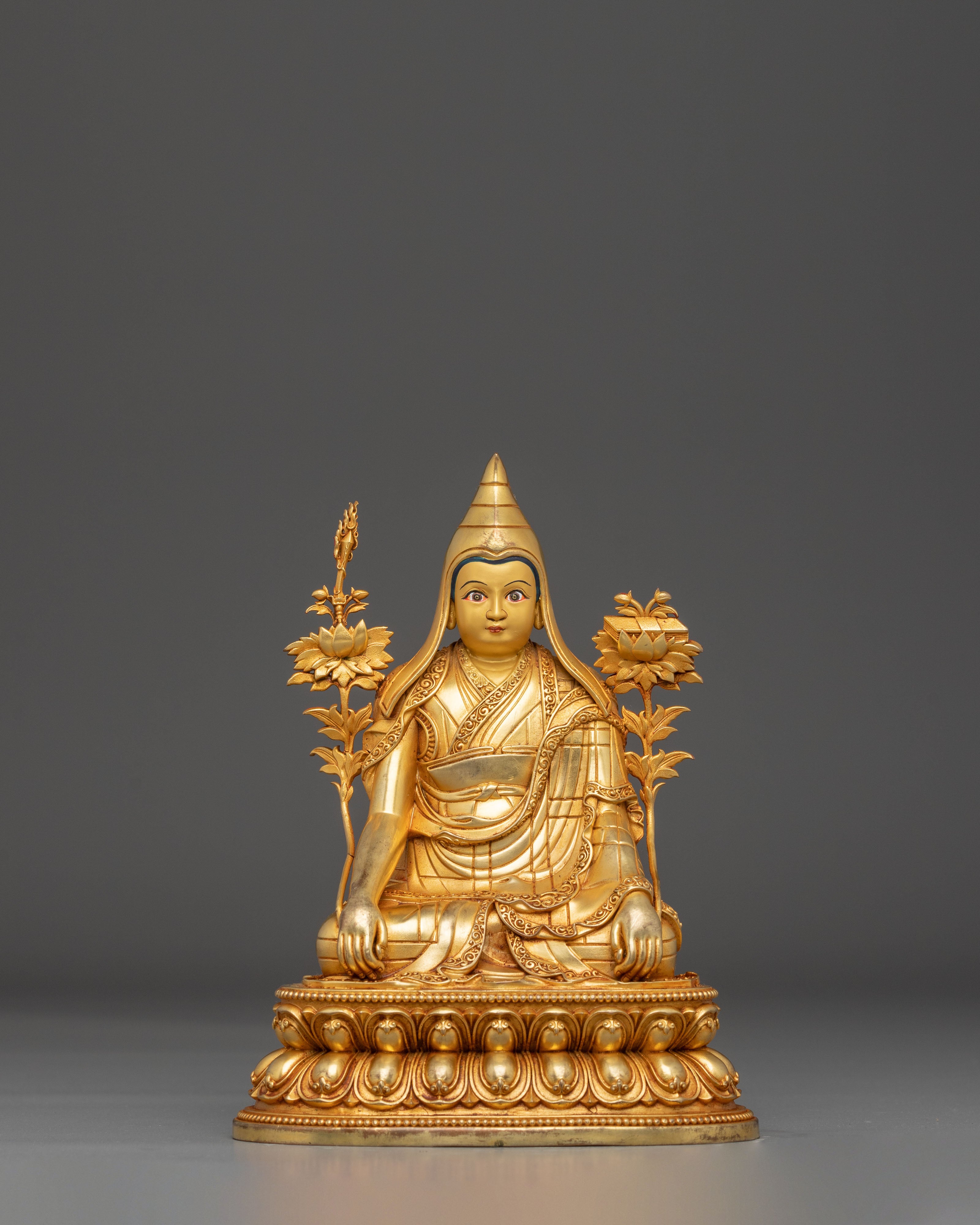 Statue of Buddhist Master Longchenpa 