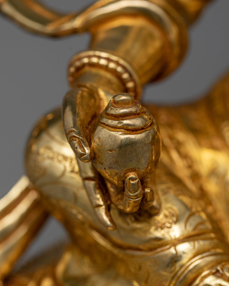 God of Fortune and Wealth, Dzambhala Statue | Symbol of Prosperity
