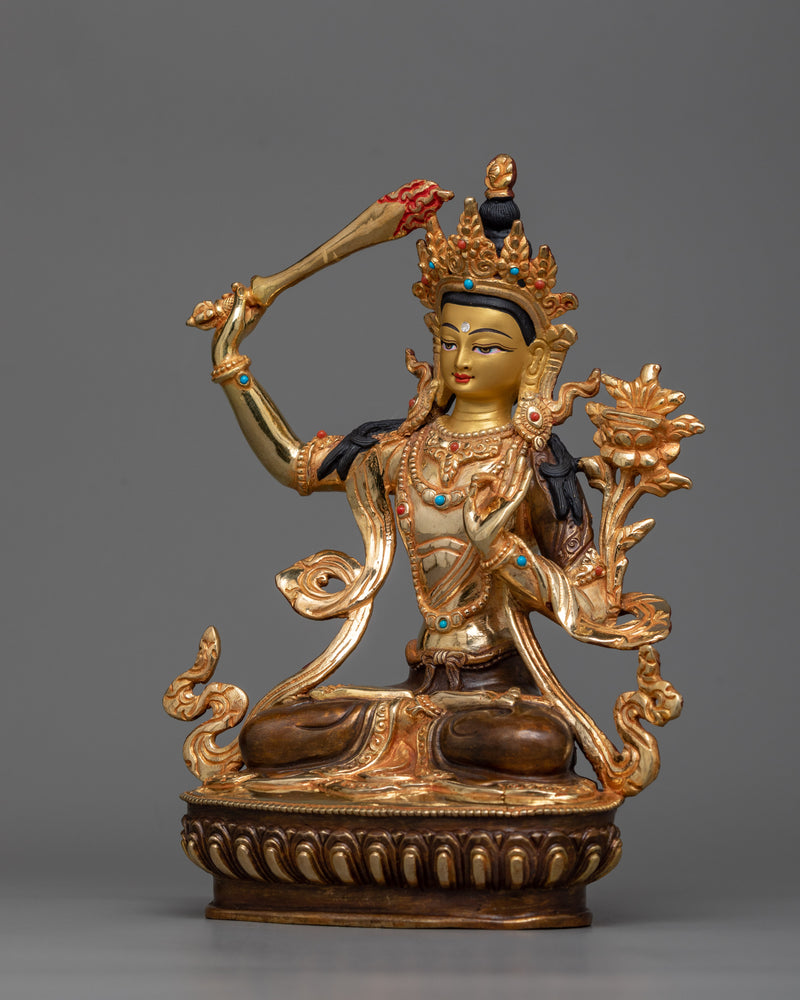 sacred manjushri-sculpture