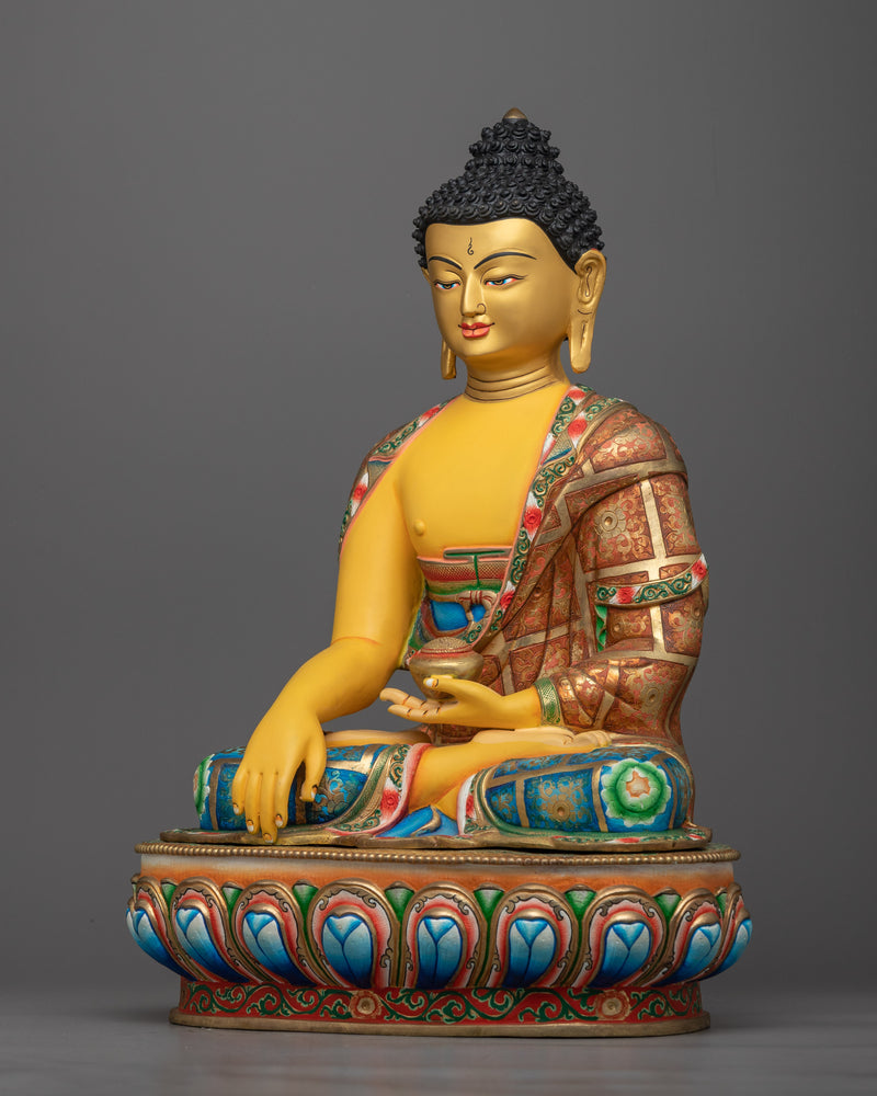 shakyamuni-buddha-colorful sculpture