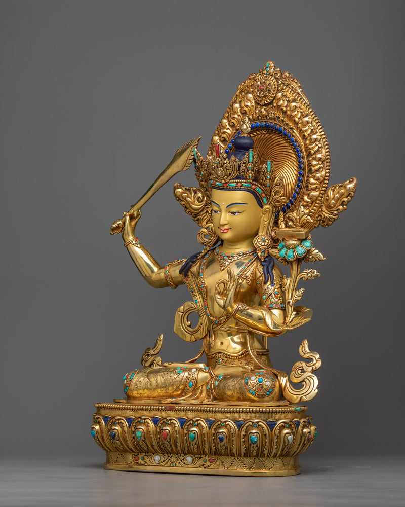 manjushri-wisdom-bodhisattva 