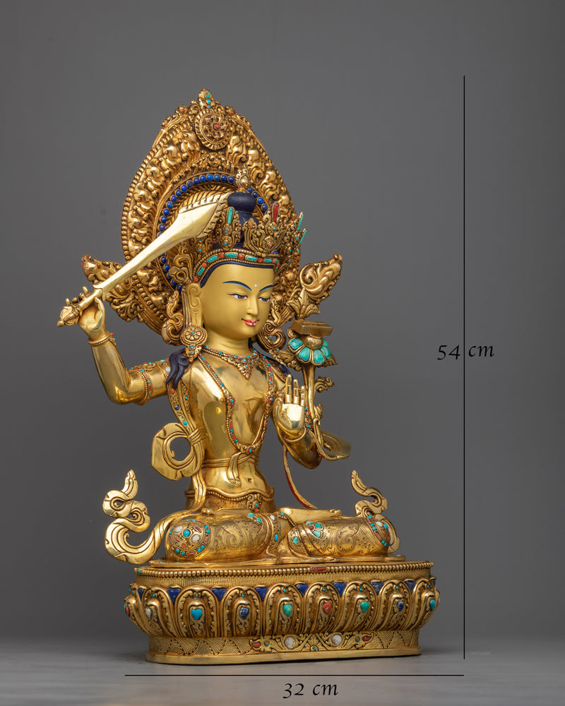 manjushri-wisdom-bodhisattva 