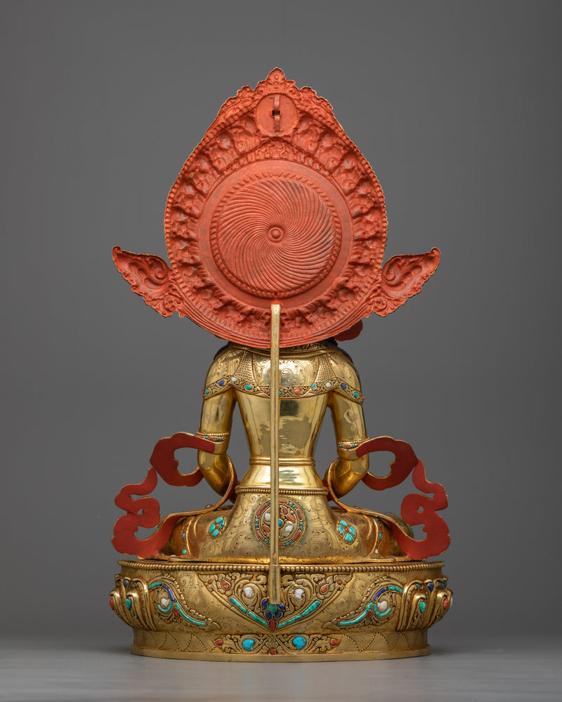 Amitayus Long Life Bodhisattva | Longevity Blessings From Red Buddha