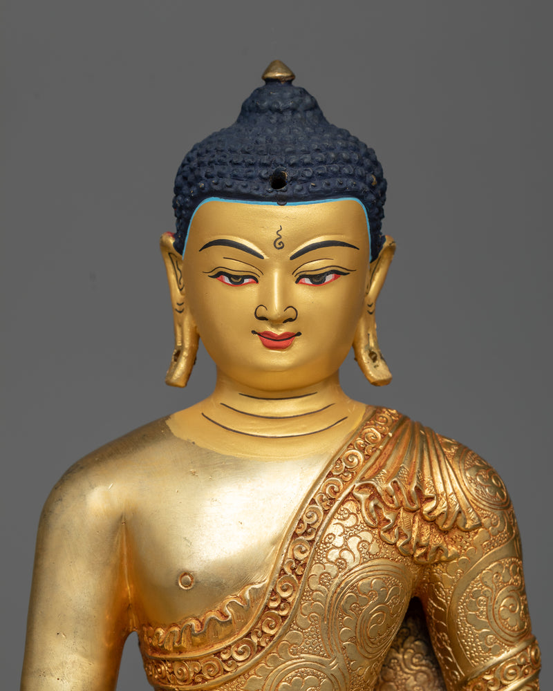 crown-buddha-shakyamuni-statue