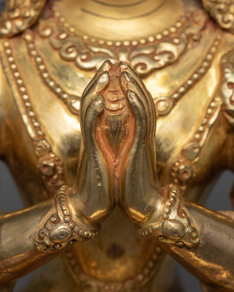 Buddha Chenrezig Statue | Timeless Fusion of Harmony and Radiance