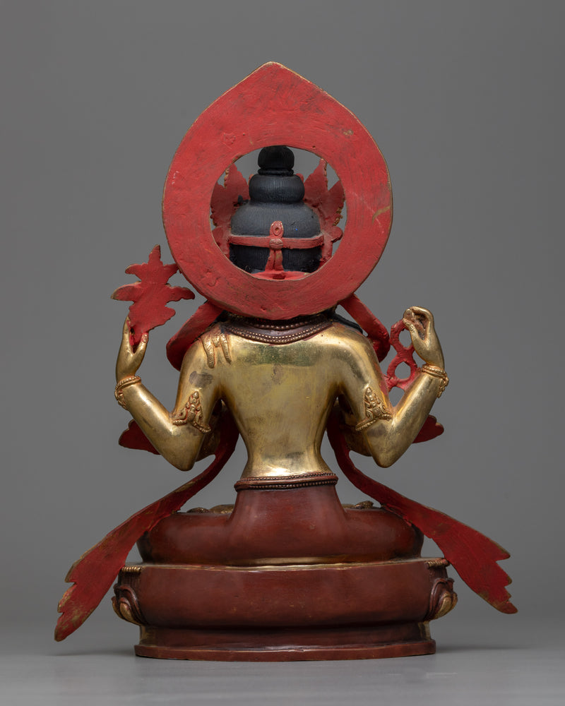 Buddha Chenrezig Statue | Timeless Fusion of Harmony and Radiance