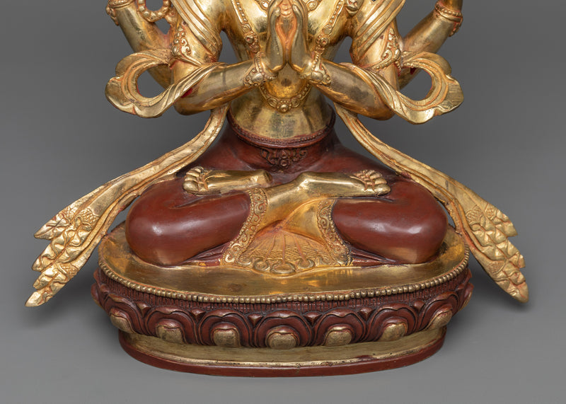 Buddha Chenrezig Statue | Timeless Fusion of Harmony and Radiance