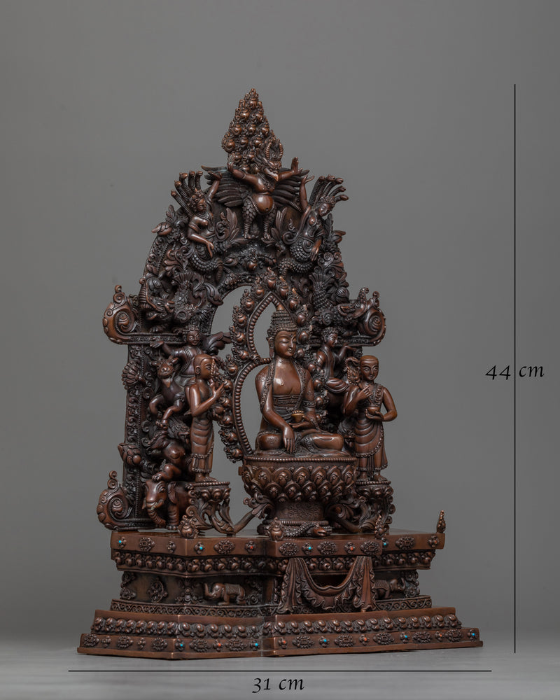 shakyamuni-buddha-with-disciples-sculpture