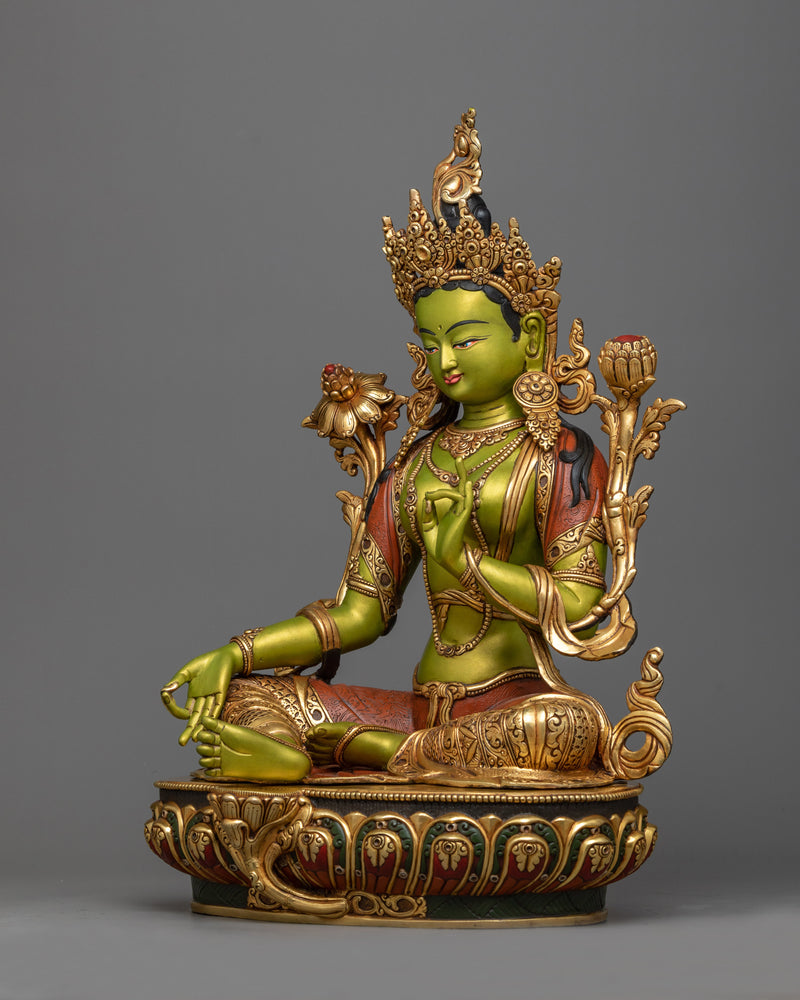 spiritual-green-tara-sculpture