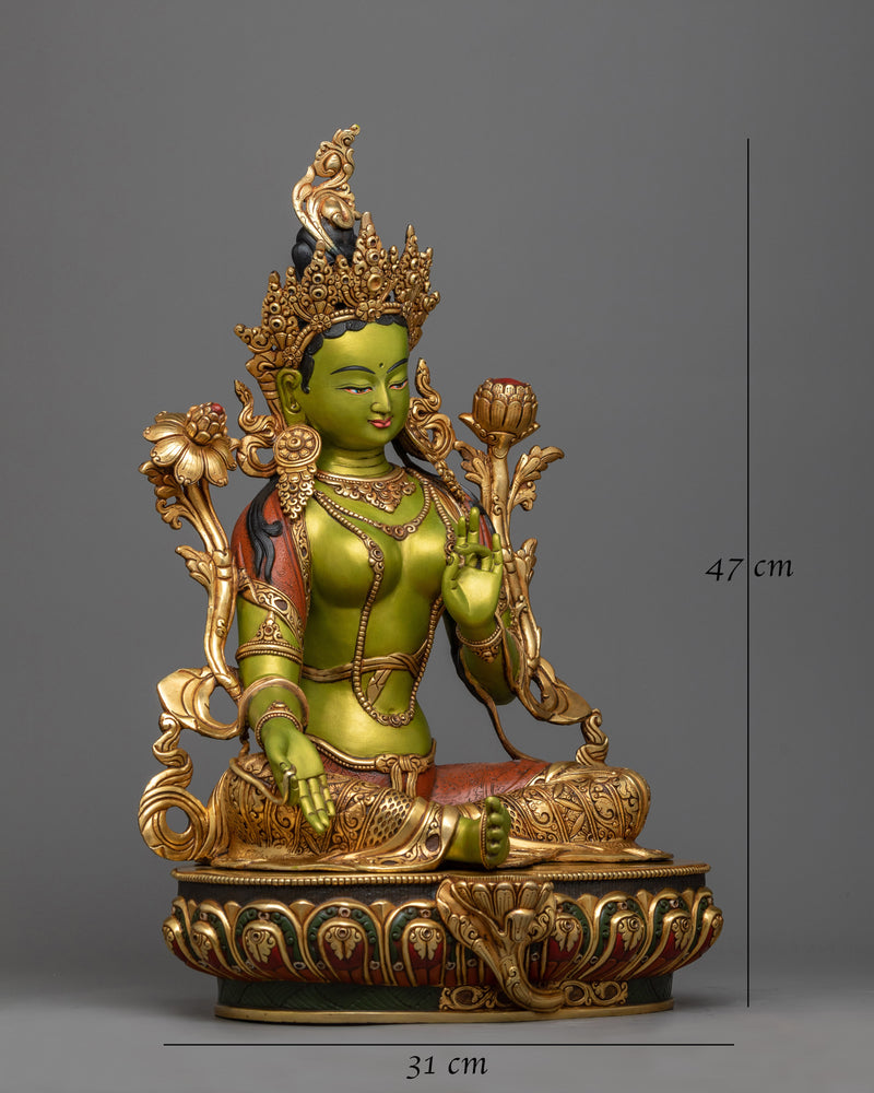 spiritual-green-tara-sculpture