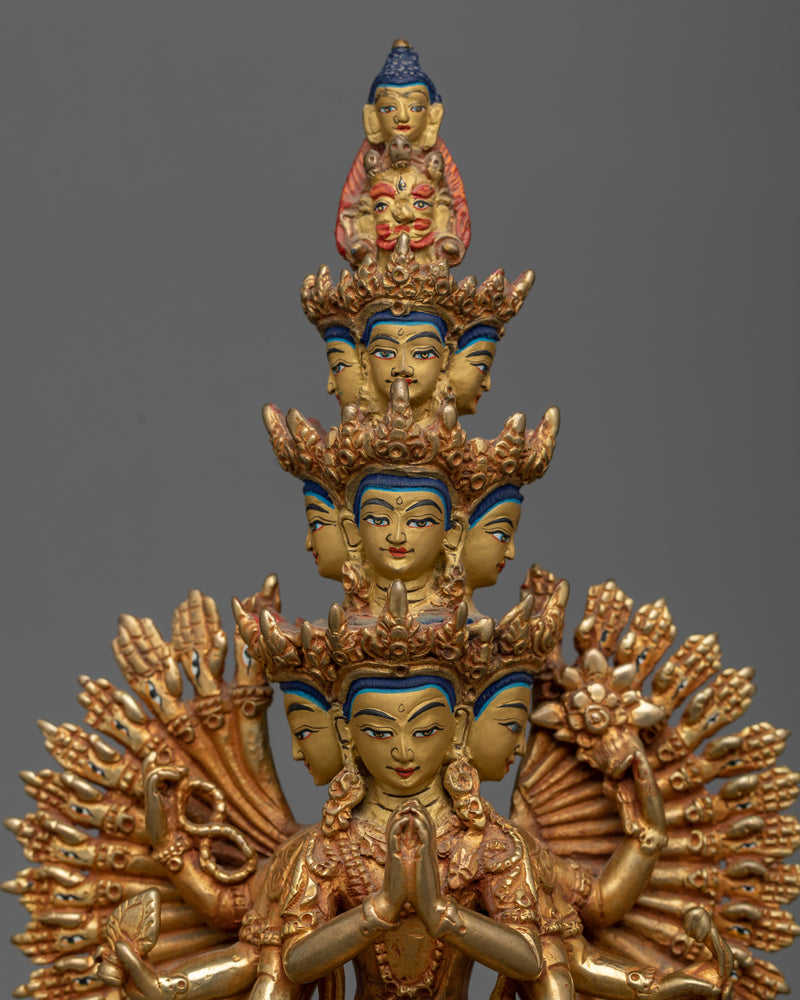 1000 Armed Chenrezig bodhisattva