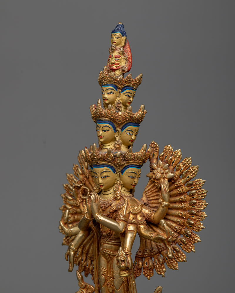 1000-Armed Chenrezig Bodhisattva | Emblem of Compassion