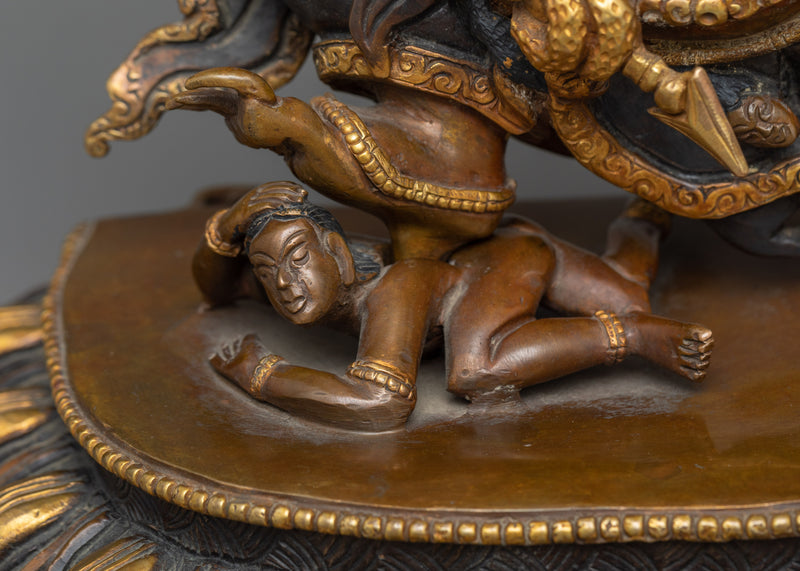 Bernagchen Mahakala Statue | Fierce Protector of the Dharma