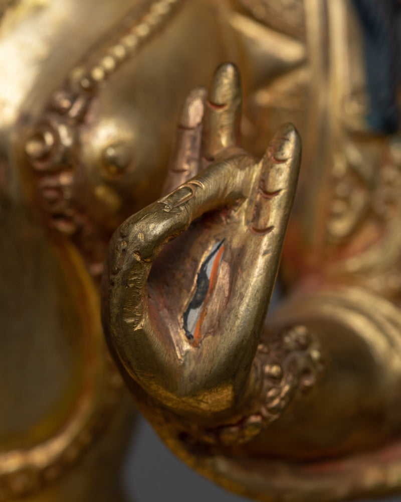 Bodhisattva White Tara Sculpture | The Deity of Compassion and Longevity