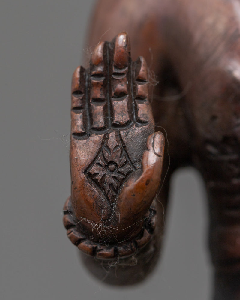 Dipankara Lamp Bearer Statue | The Illuminating Lamp Bearer Buddha