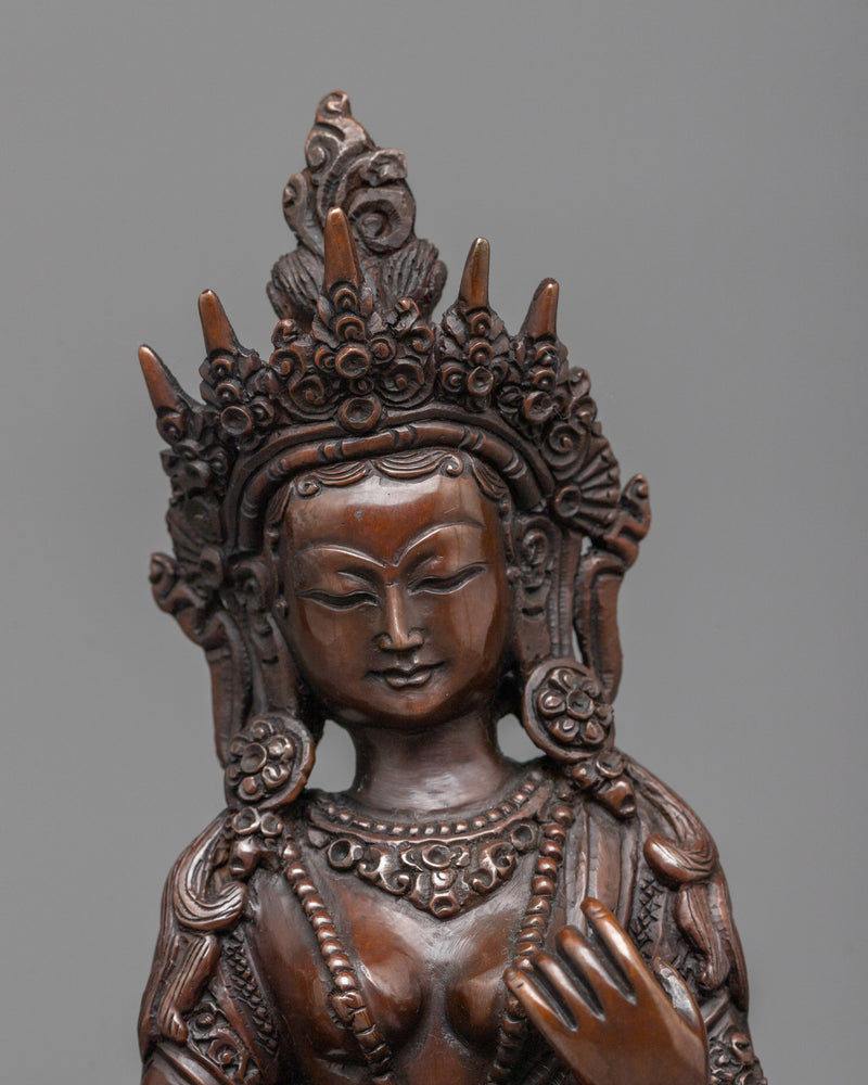 devi saraswati statue